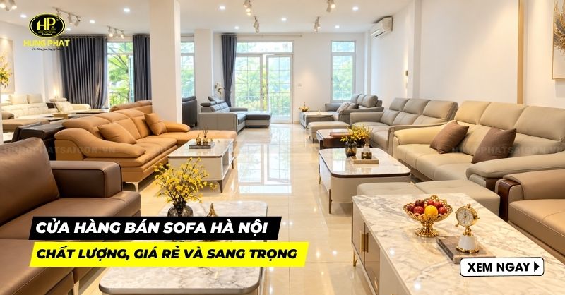 Mua Sofa Ở Đâu Hà Nội Chất Lượng, Giá Rẻ Và Sang Trọng?