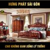 Giường Ngủ Tân Cổ Điển Hoàng Gia A-315