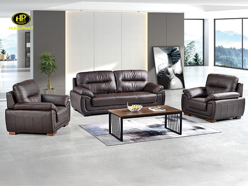 sofa cao cáp cho phòng khách sang trọng hb-06