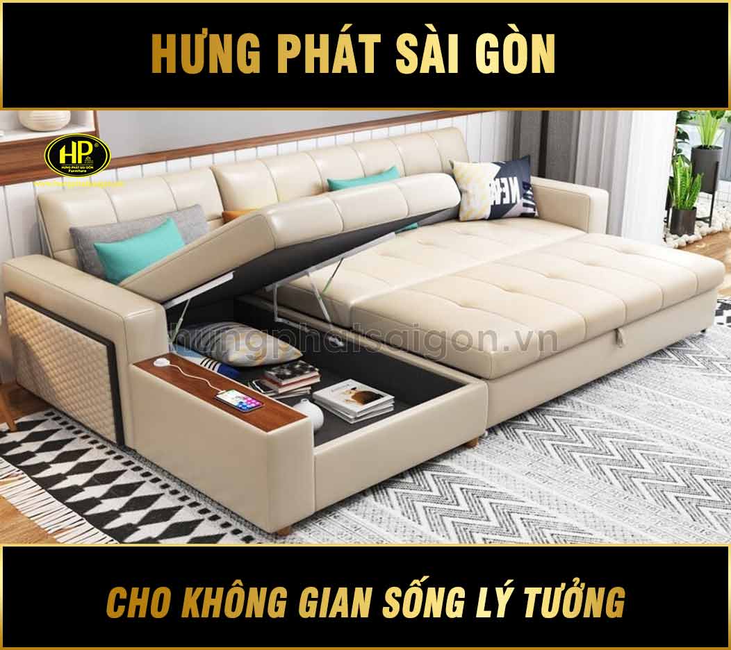 Sofa giường góc L thông minh G-09