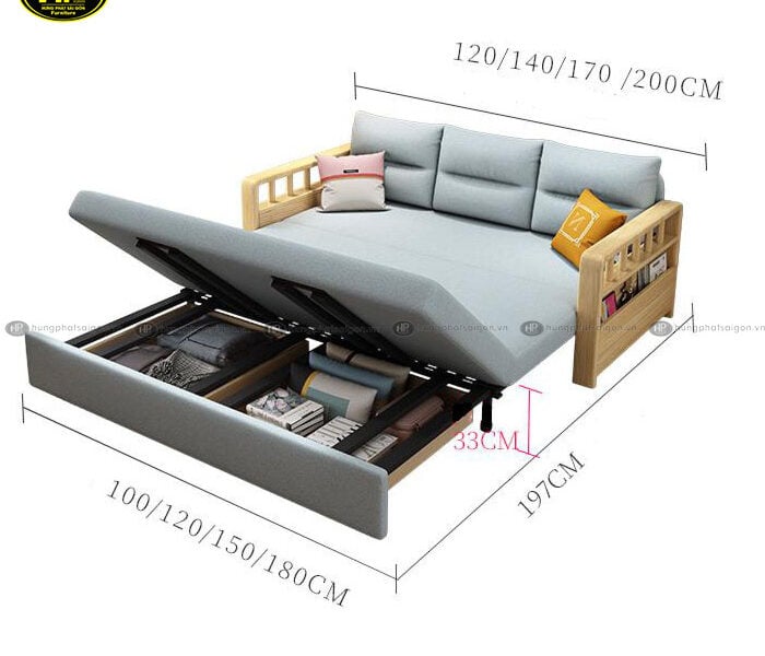 sofa giường thông minh đa năng NK-520