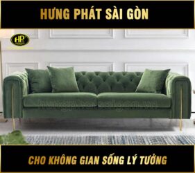 sofa vải phòng khách H-63