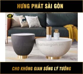 Bàn Trà Đôi Tròn Cao Cấp BT-309