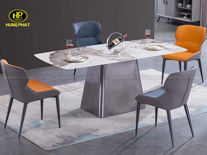 bộ bàn ăn hiện đại cao cấp nhập khẩu cz-019