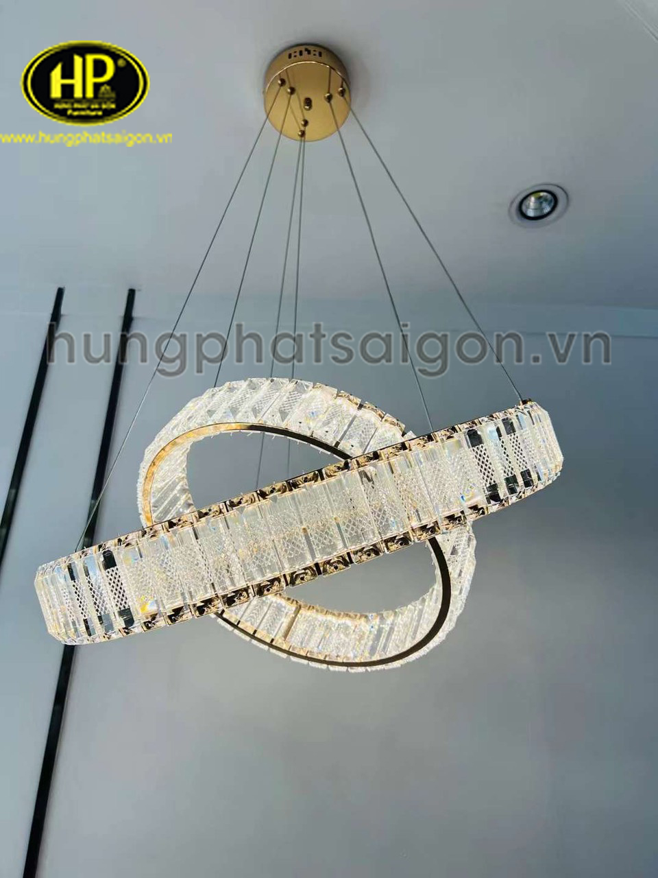 Đèn Pha Lê Trang Trí Nội Thất Cao Cấp B80911-K9-1