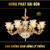 Đèn trang trí pha lê sang trọng LX6638-8