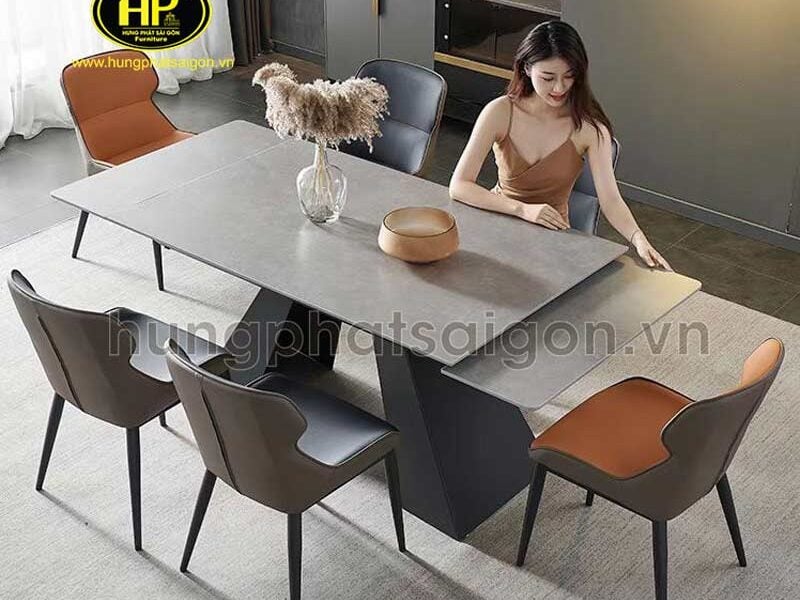 Bộ Bàn Ăn Thông Minh 6 Ghế TNM-8315