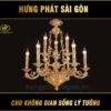 Đèn chùm hợp kim 10 tay cao cấp LX5501-10