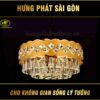 Đèn trang trí mạ vàng cao cấp 88189