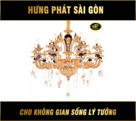 Đèn trang trí pha lê sang trọng LX4075-15A