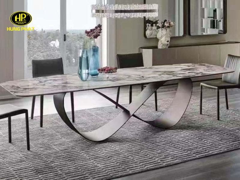mẫu bàn ăn hiện đại nhập khẩu cz-642