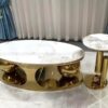 bàn sofa đôi mặt đá bt-2210g