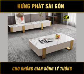 Bàn Sofa Mặt Đá Phòng Khách Hiện Đại Nhập Khẩu BT-3009