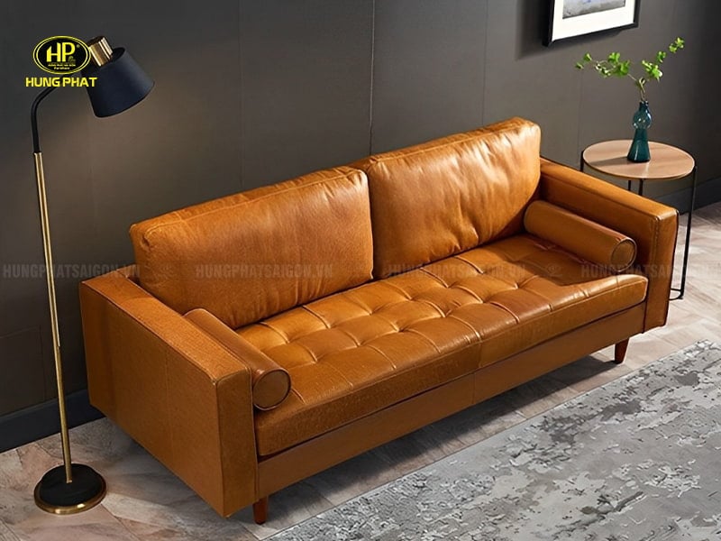 ghế sofa băng vuông phòng khách h-11