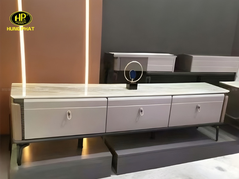 kệ tivi mặt đá vân 3d-kt-a2