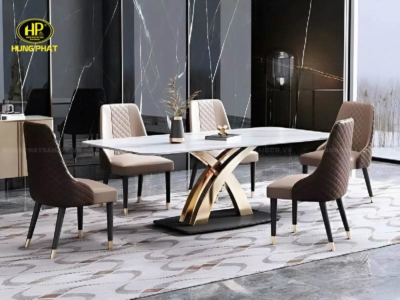 mẫu bàn ăn 4 ghế cao cấp sang trọng ba-1186