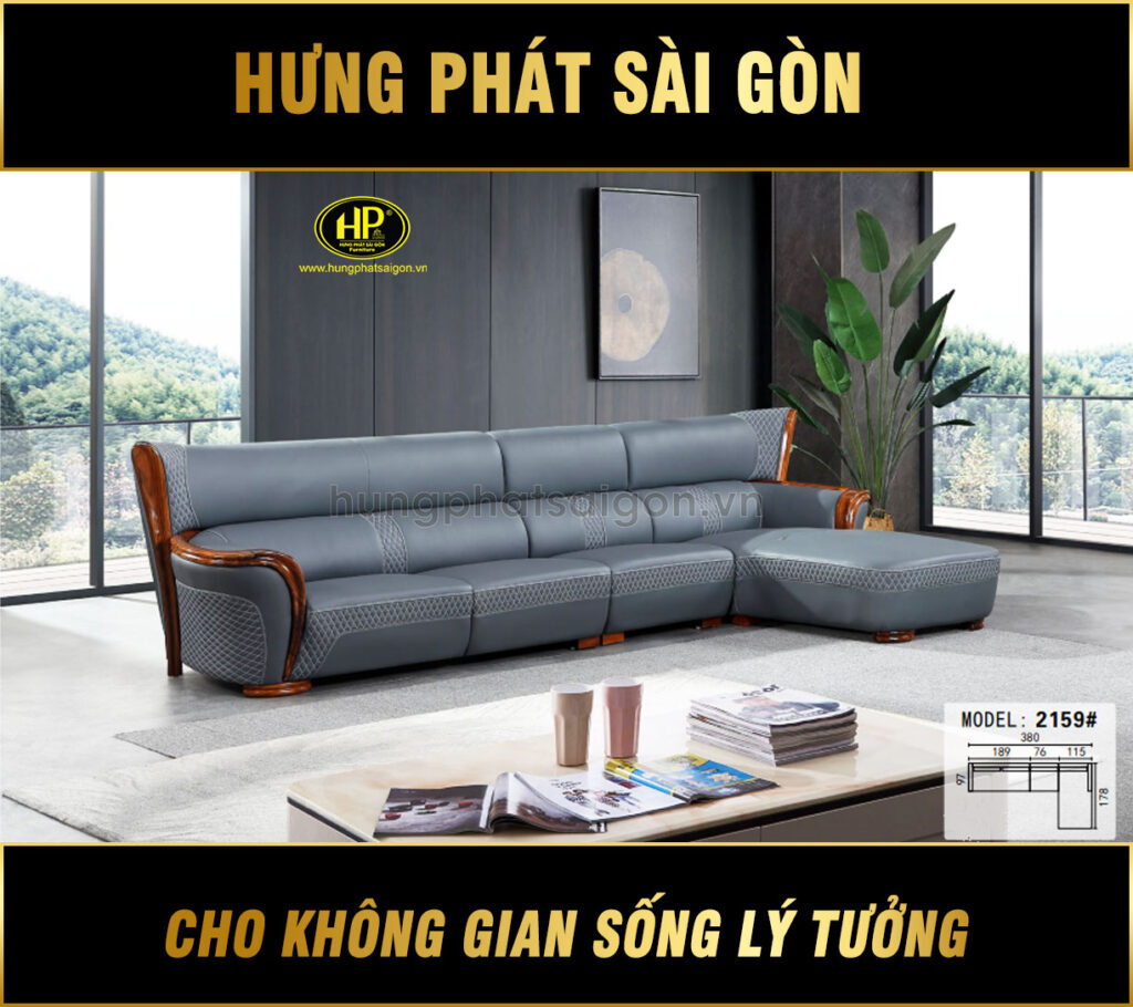 Sofa da cao cấp nhập khẩu TD-2159