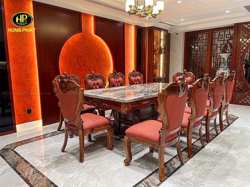 ảnh thực tế bàn giao bộ bàn ăn ba-a29