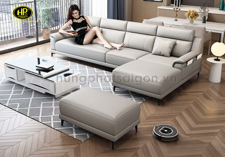 Sofa da cao cấp nhập khẩu HD-308