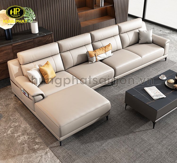 Sofa da cao cấp nhập khẩu HD-308