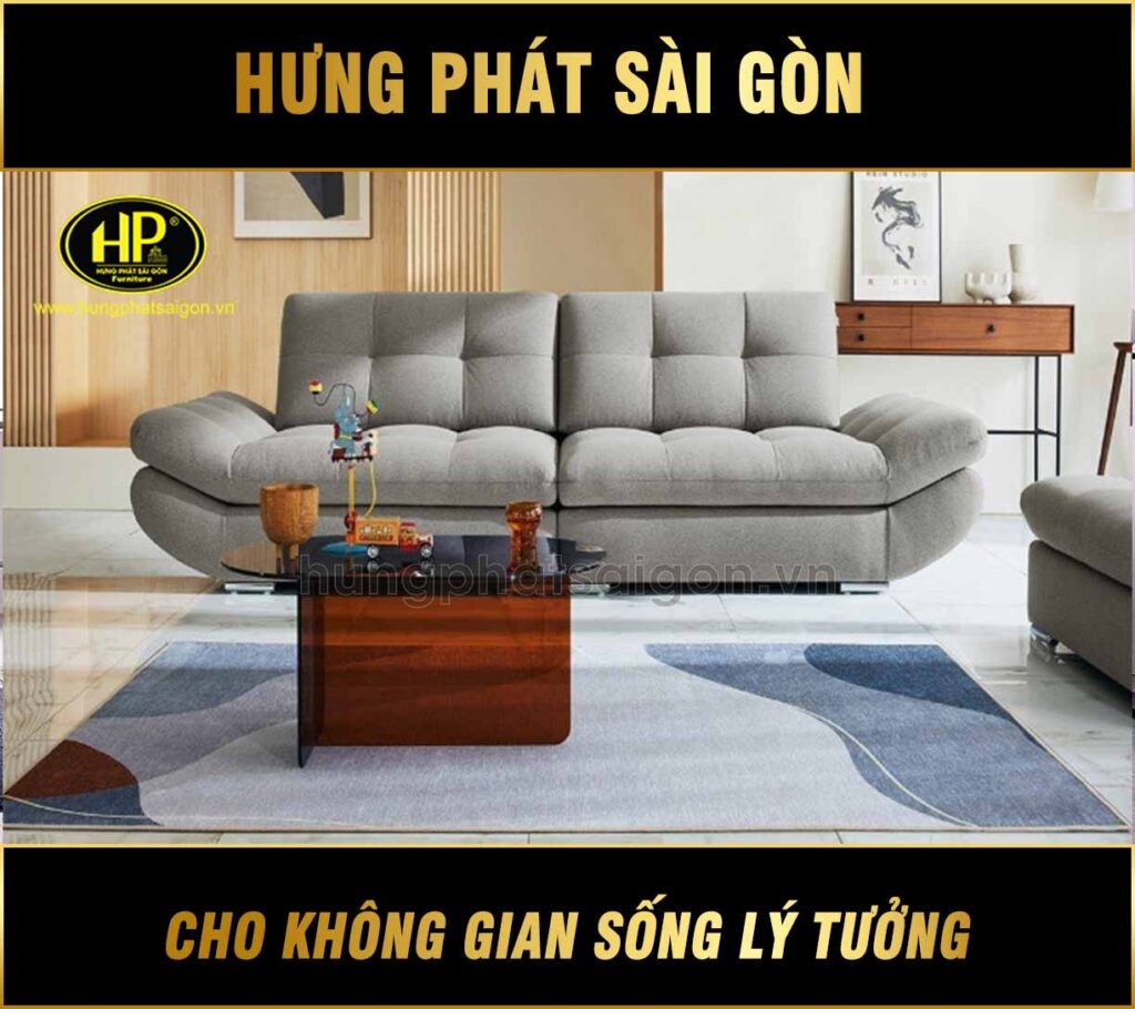 Sofa Băng Bọc Vải Đẹp H-15