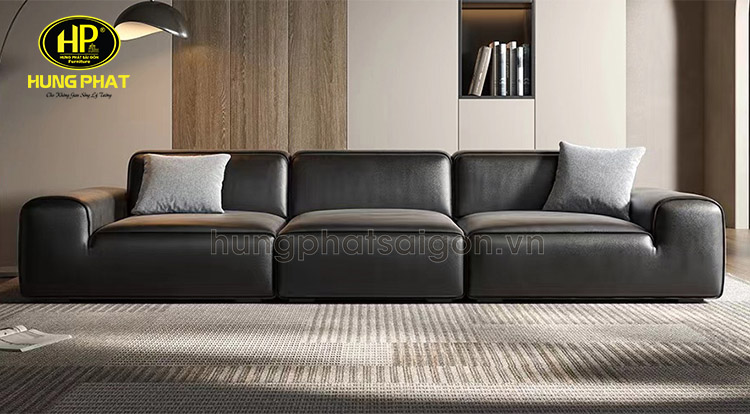 sofa da bò nguyên tấm cao cấp J19
