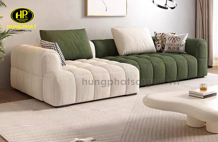Sofa vải phòng khách hiện đại J13