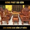 bộ bàn ghế gỗ hương HH-NGHE14