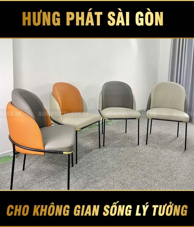 ghế ăn chân sắt gh-17