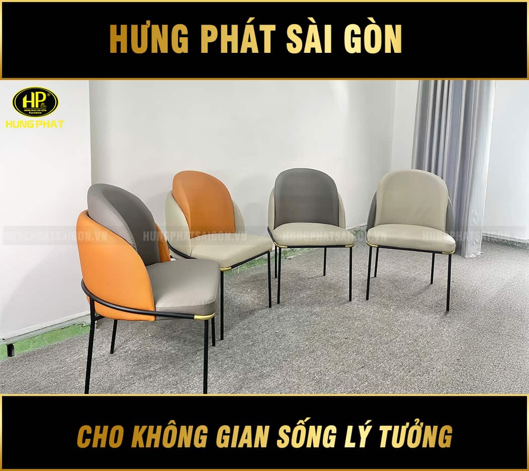 ghế ăn chân sắt gh-17