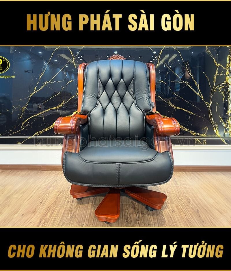 Ghế Giám Đốc Da Cao Cấp Nhập Khẩu VP-683