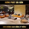 ghế sofa phòng khách cao cấp K-980