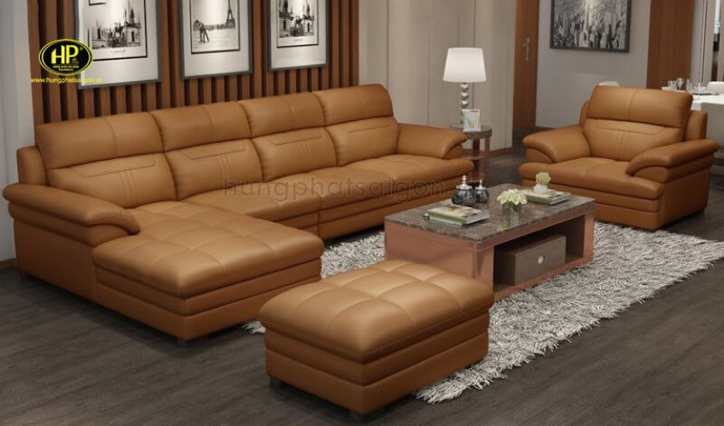 sofa da bò cao cấp HD-57