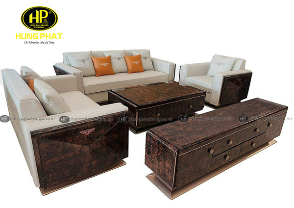 Sofa da bò cao cấp TA110