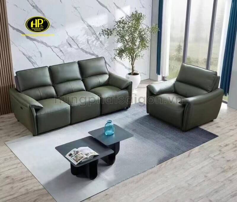 sofa da nhập khẩu hiện đại NK-1102