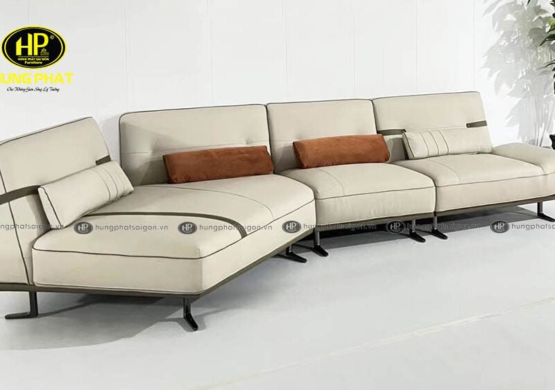 Sofa da phòng khách hiện đại cao cấp nhập khẩu F13