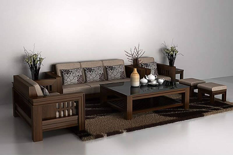 sofa gỗ lim