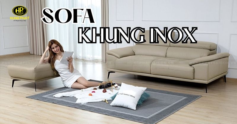 sofa khung inox giá rẻ