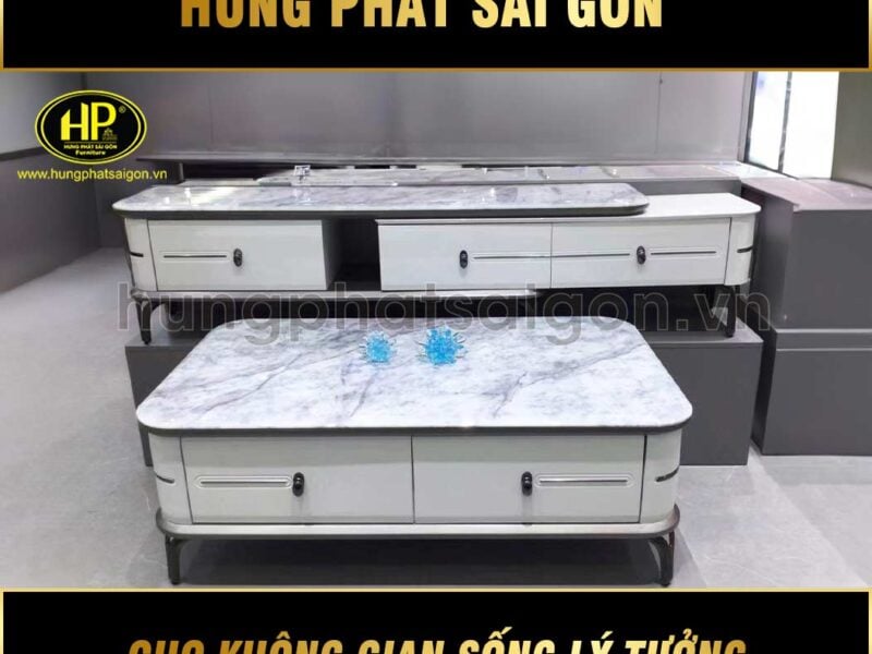 Kệ tivi rút mặt đá cao cấp heienj đại KT-A28
