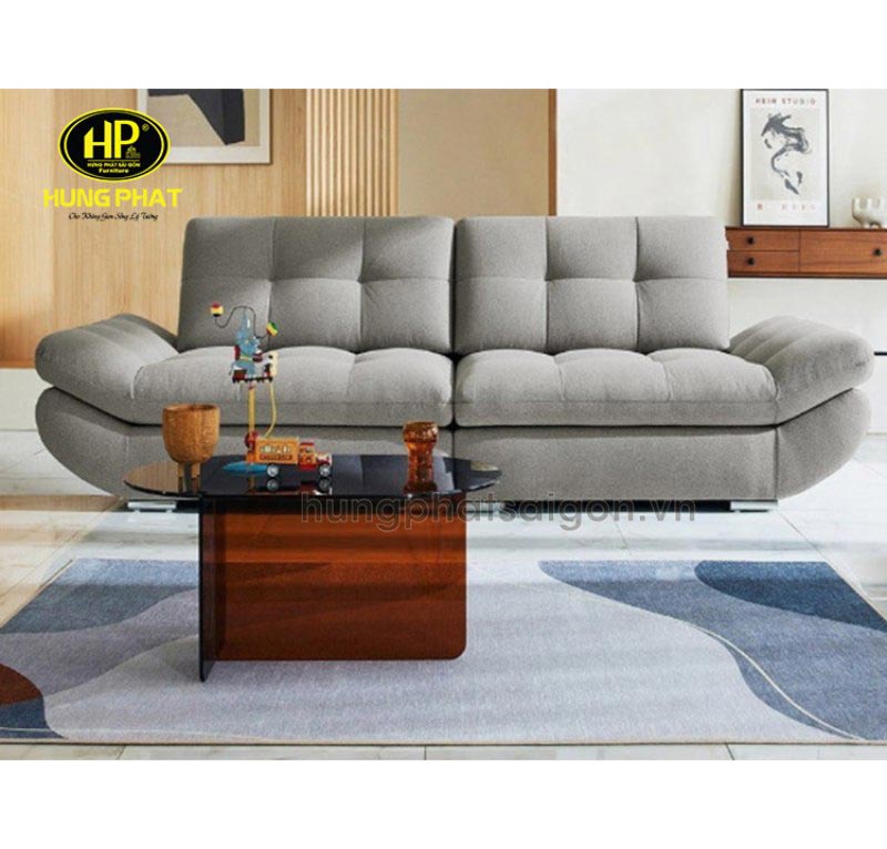 Sofa bọc vải bố phong cách hiện đại H-15