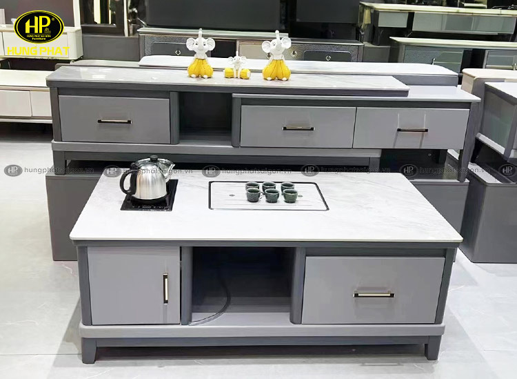 bàn trà thông minh tích hợp bếp đun BT-605