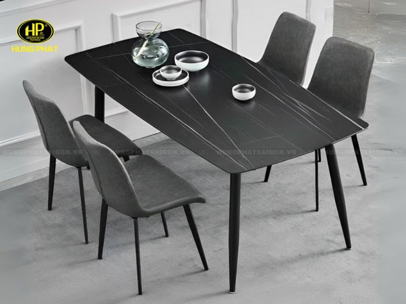 bộ bàn ăn hiện đại giá rẻ 4 ghế ba-nc01