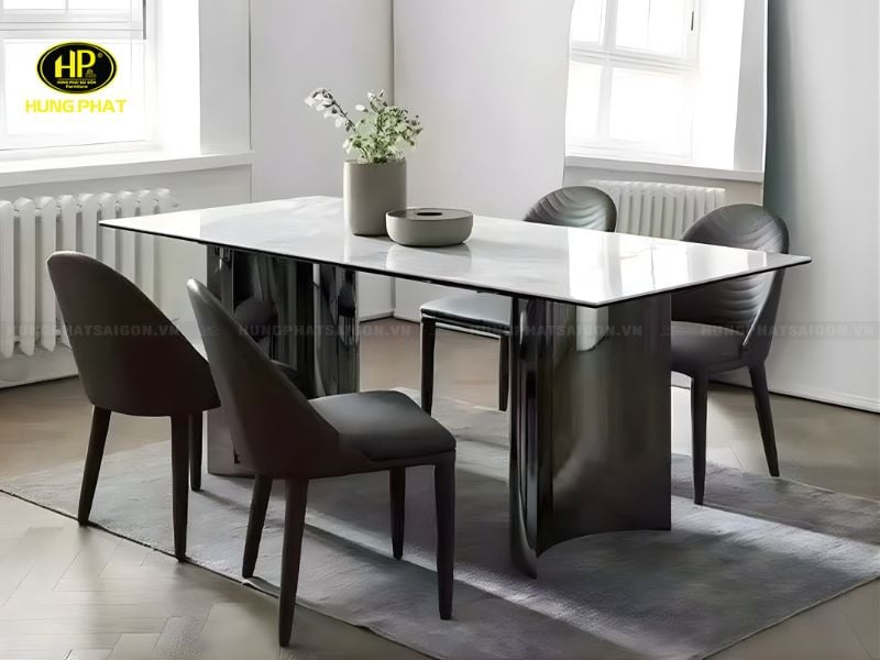 bộ bàn ghế ăn 4 ghế ba-36