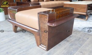 bộ ghế sofa gỗ sồi phòng khách lớn HS-994C
