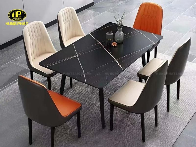 combo bàn ăn 6 ghế cao cấp ba-688a