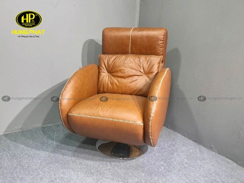 ghế da đơn xoay hiện đại DN-688