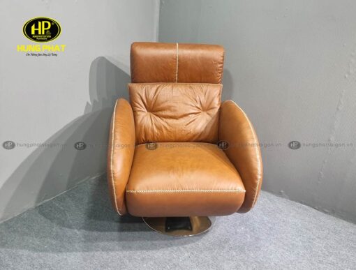 ghế sofa da đơn xoay hiện đại DN-688