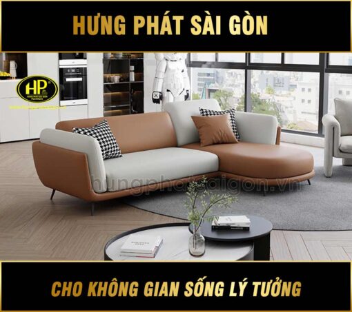 ghế sofa da góc L H-35