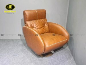 ghế sofa da đơn xoay hiện đại cao cấp DN-688