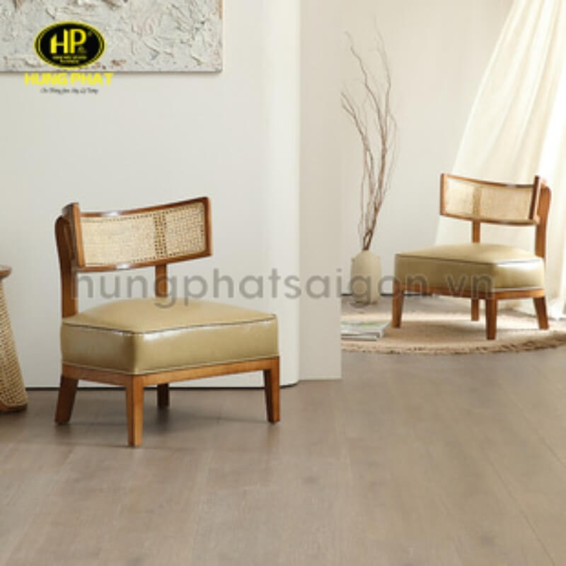 sofa đôn gỗ thông